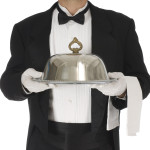 Hundefutter servieren